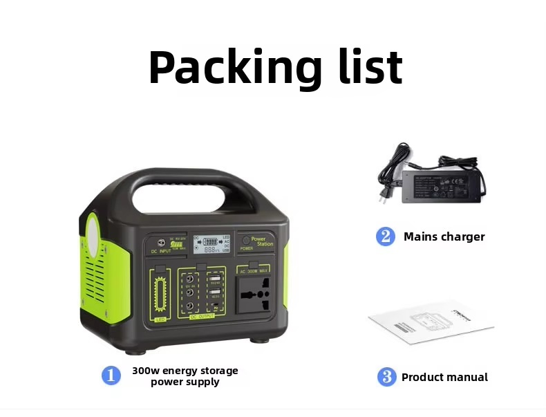 300W Portable Power Station w1