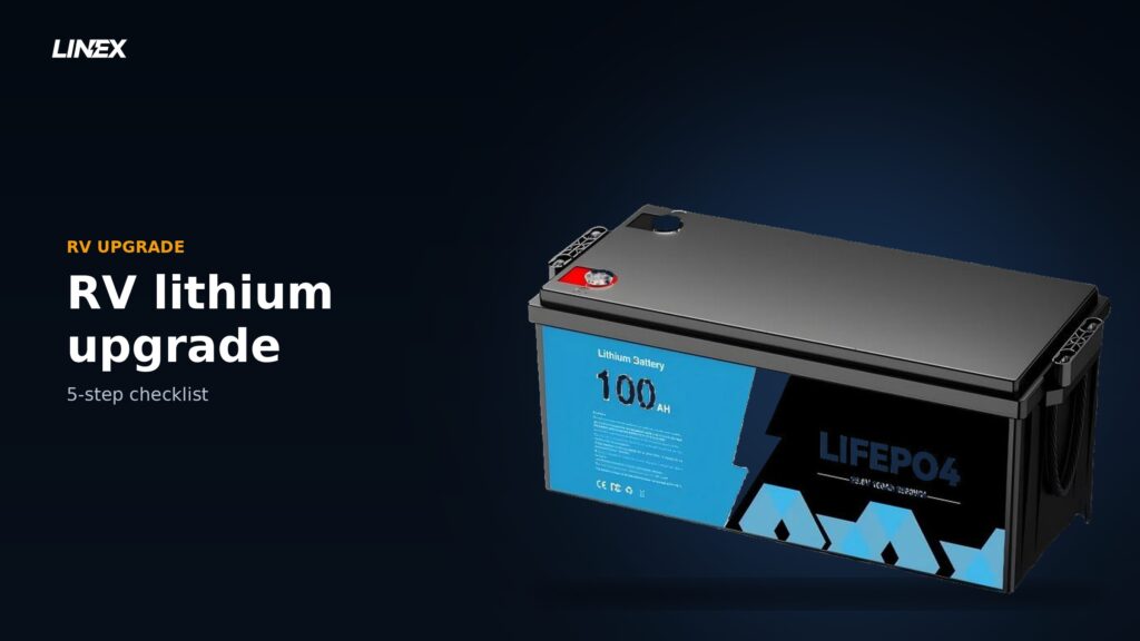 LiFePO4 battery product for LINEX