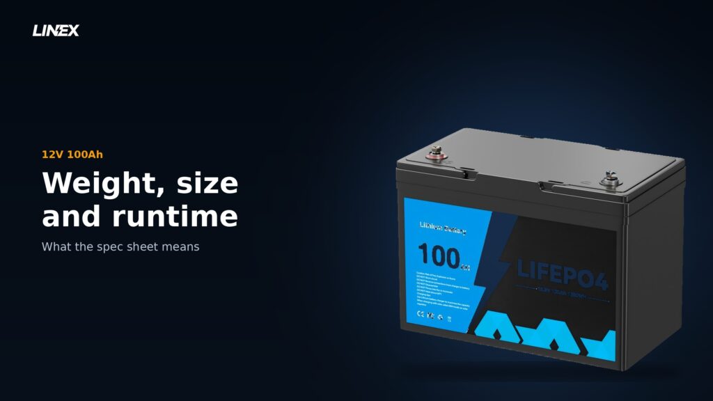 LiFePO4 battery product for LINEX