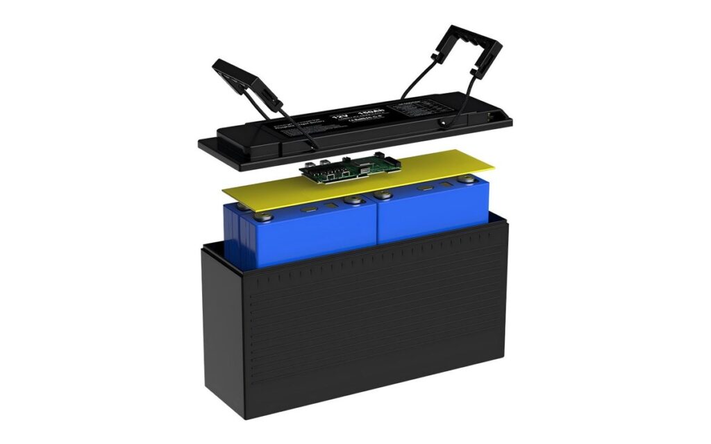 Thin 12V100AH Lithium Battery