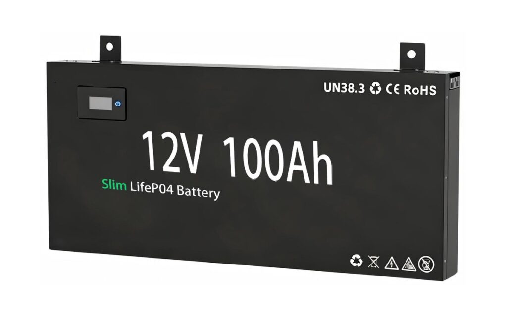 Ultra Slim 12V100AH Lithium Battery