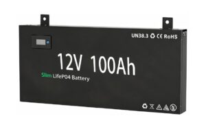 Ultra Slim 12V100AH Lithium Battery
