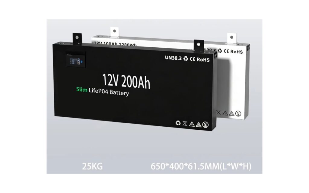 Ultra Slim 12V200AH Lithium Battery