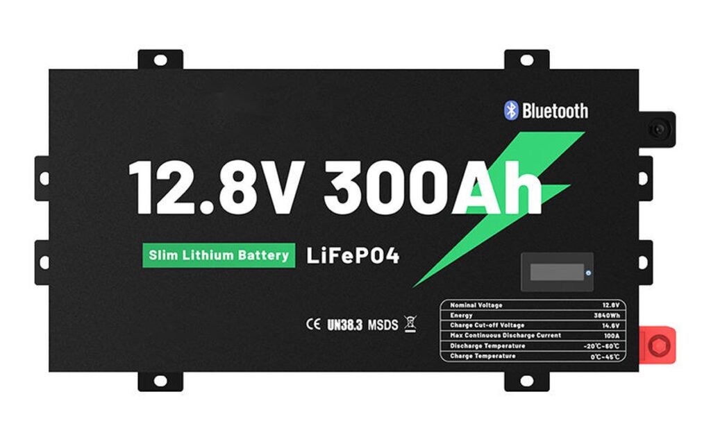 Ultra Slim 12V 300Ah LiFePO4 Battery