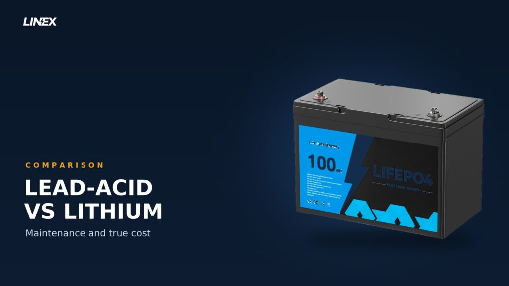12.8V 100Ah LiFePO4 deep cycle battery