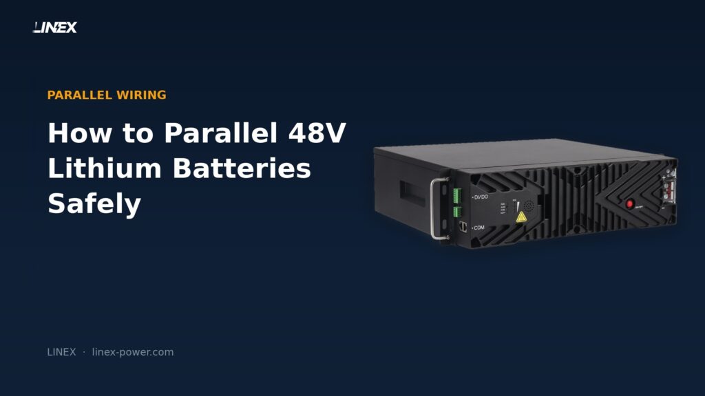 LINEX battery cover