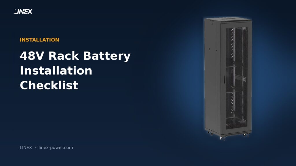 LINEX battery cover